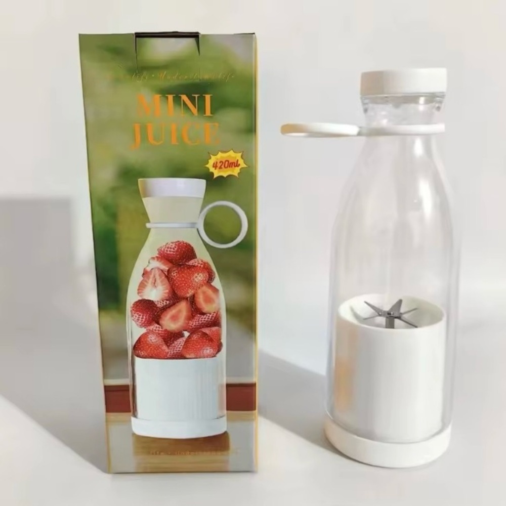 New White Mini Juice Blender